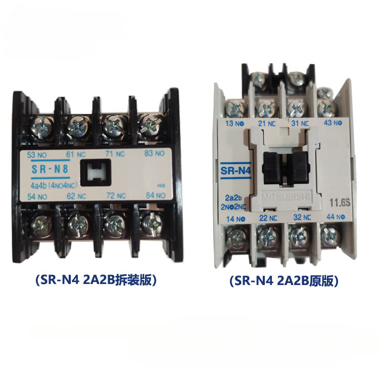 AC contactor SR-N8 220V SR-N4 4A 4A4B 2A2B